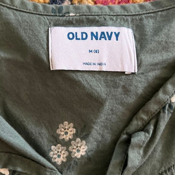 Floral Green Dress by Old Navy (8) - Picture 2 of 3